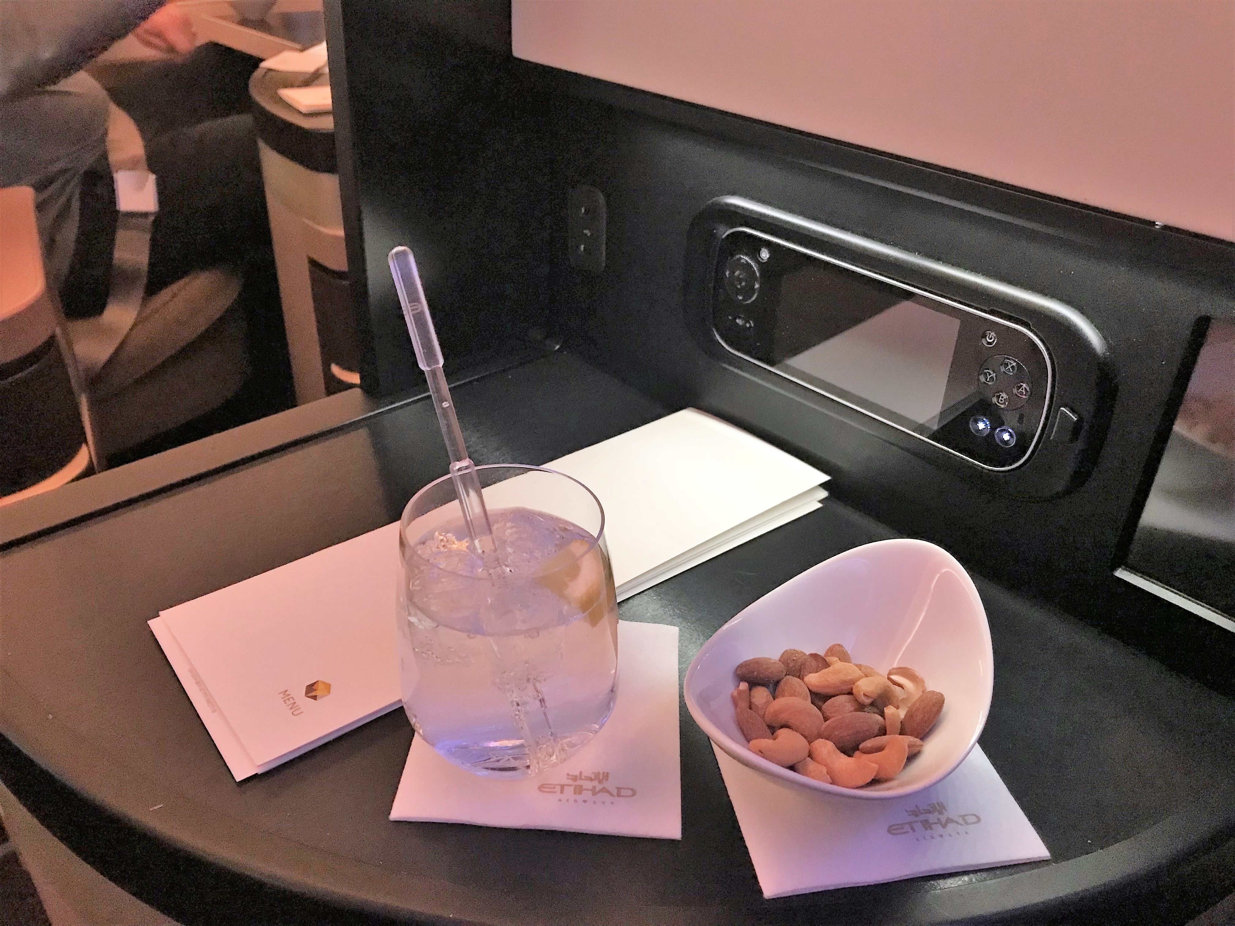 Etihad A380 Business class studio review Heathrow to Abu Dhabi