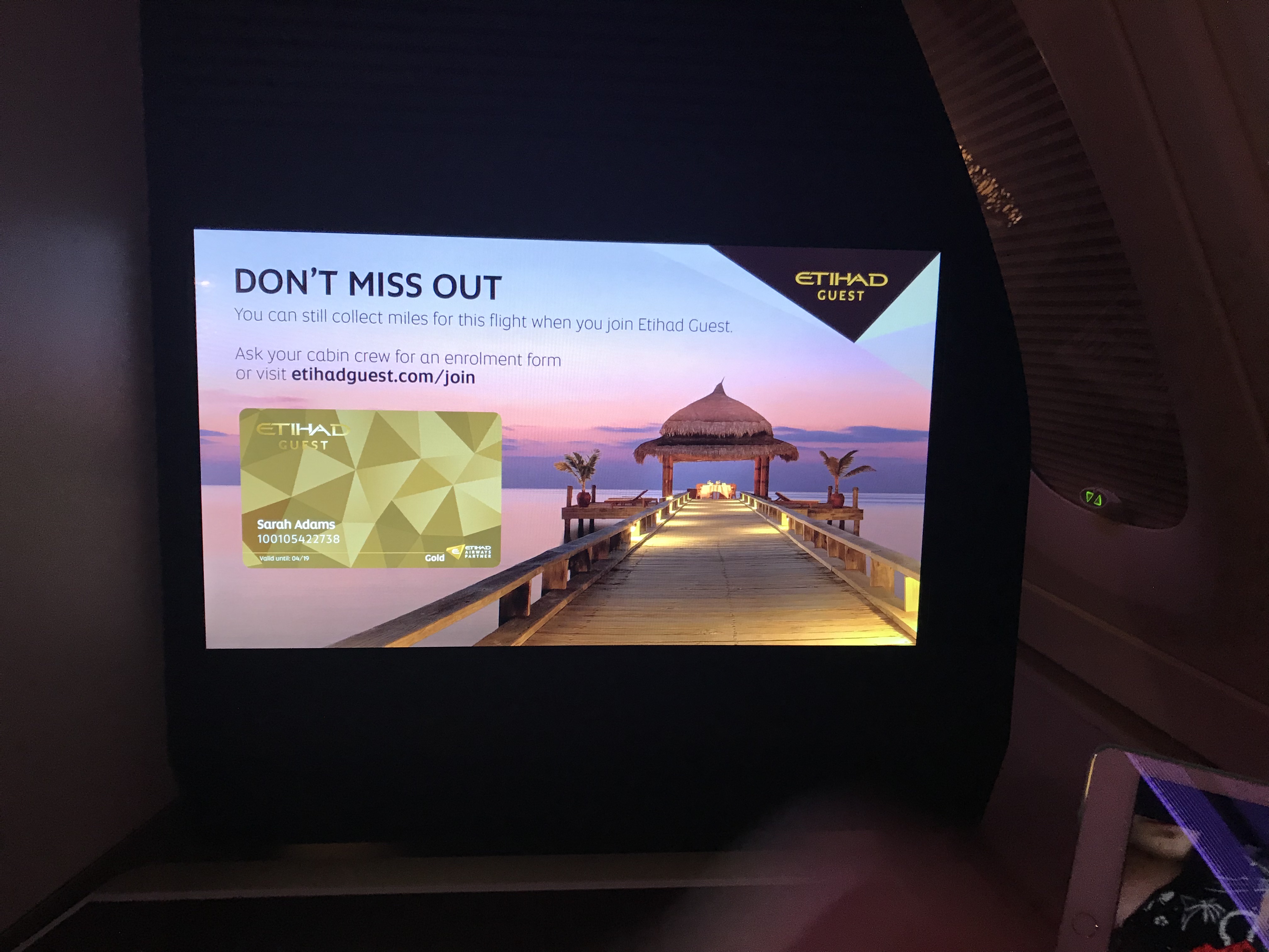 Etihad A380 Business class studio review Heathrow to Abu Dhabi