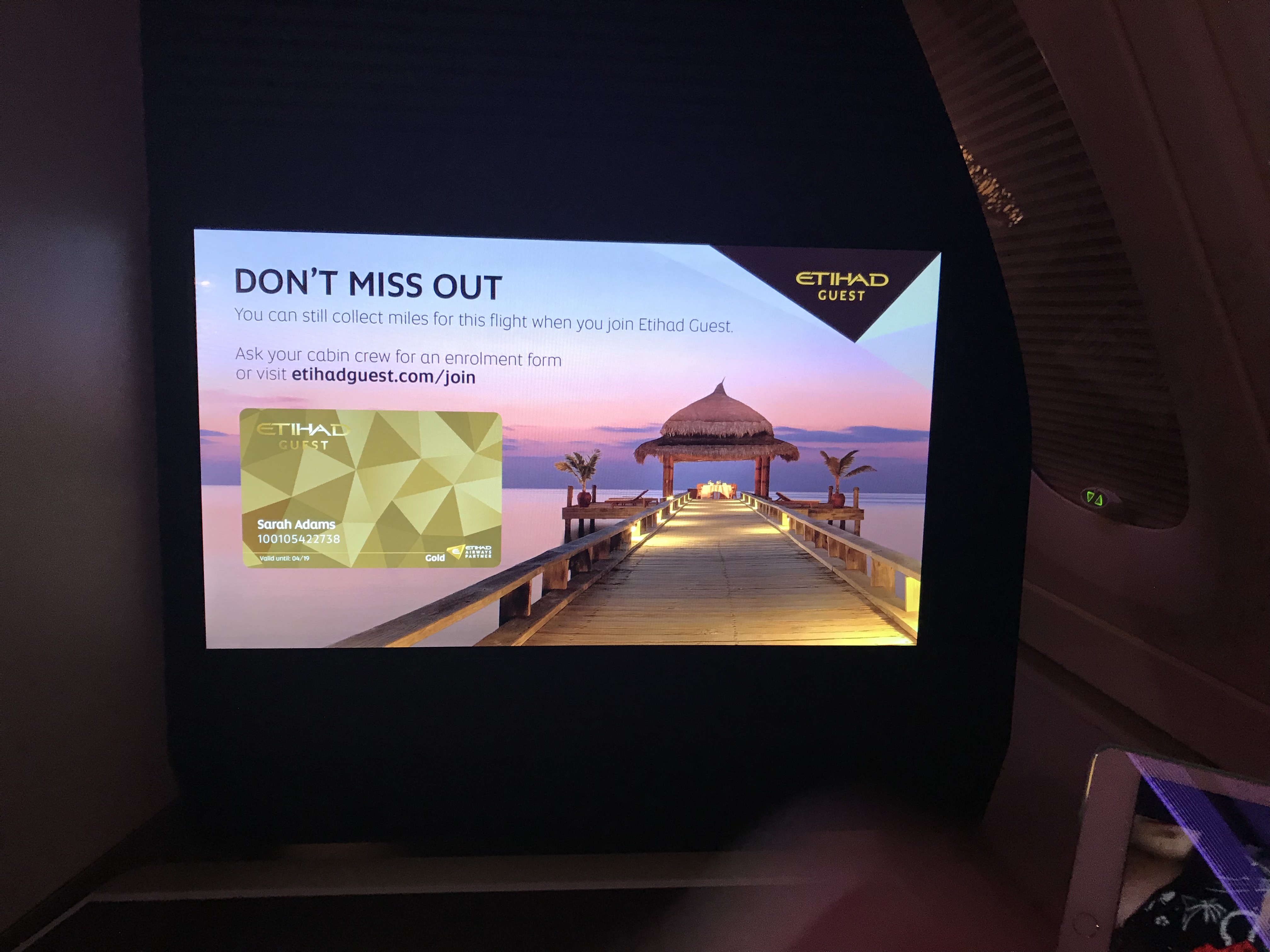 Etihad A380 Business class studio review Heathrow to Abu Dhabi