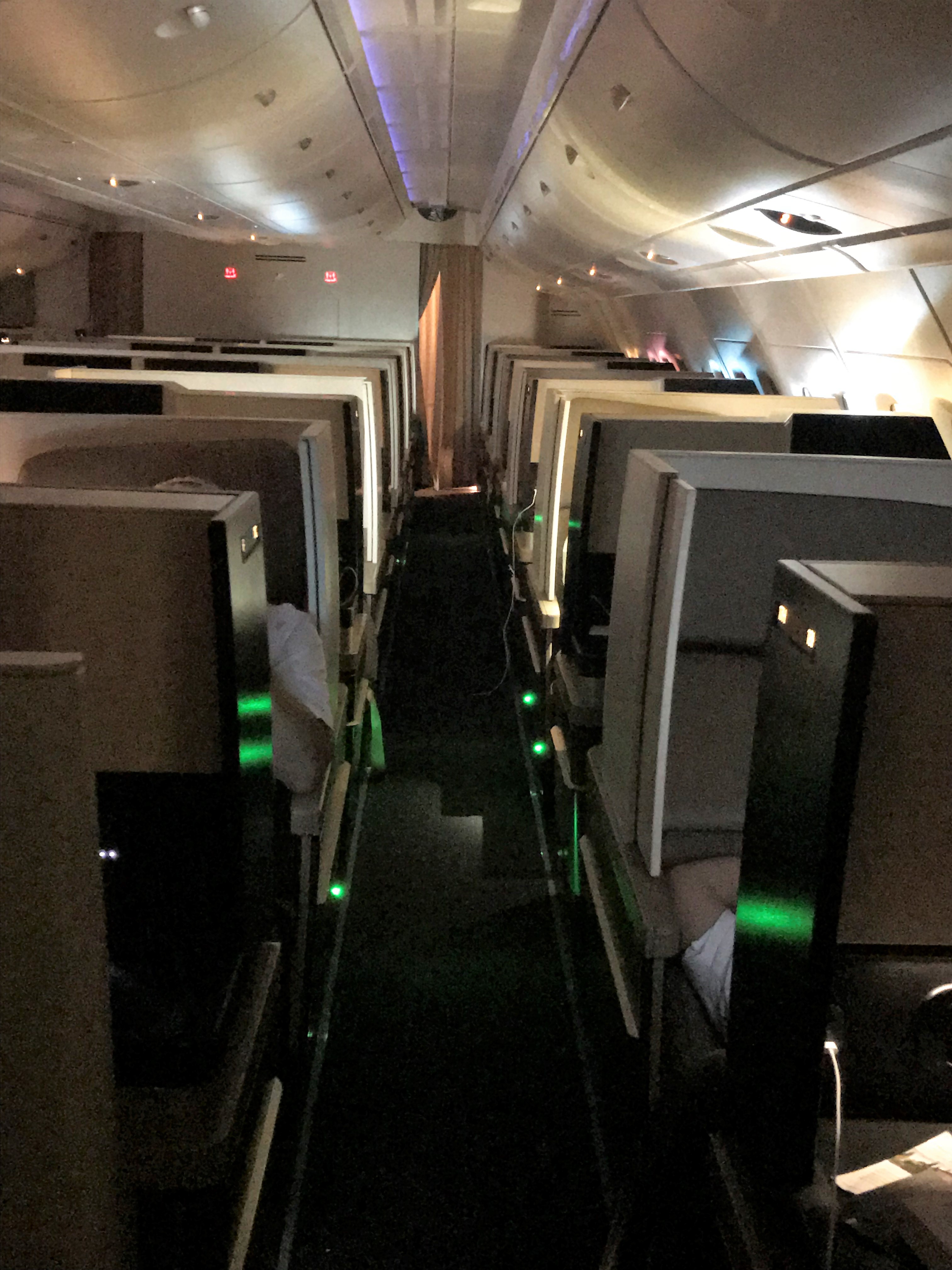 Etihad A380 Business class studio review Heathrow to Abu Dhabi