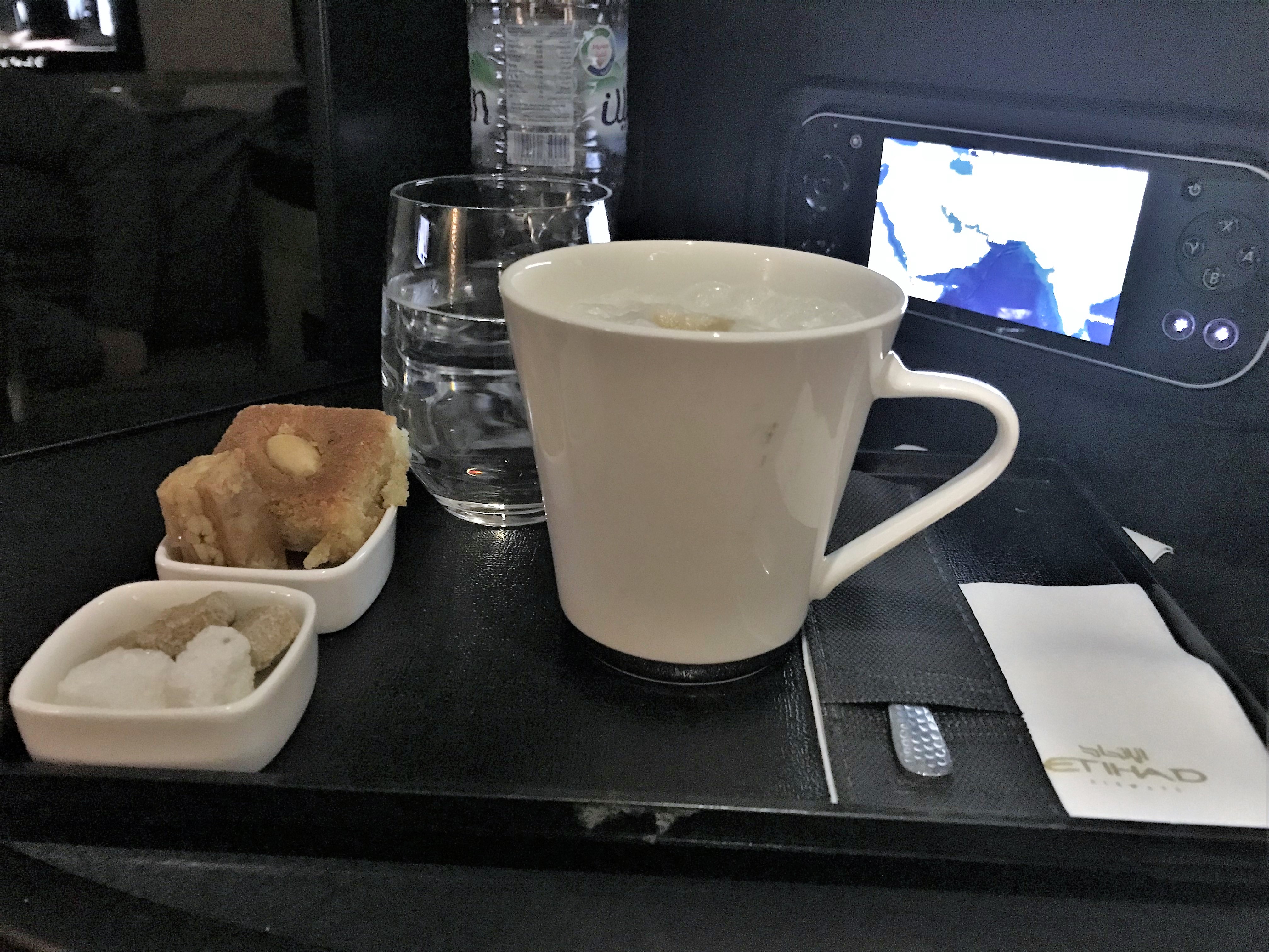 Etihad A380 Business class studio review Heathrow to Abu Dhabi