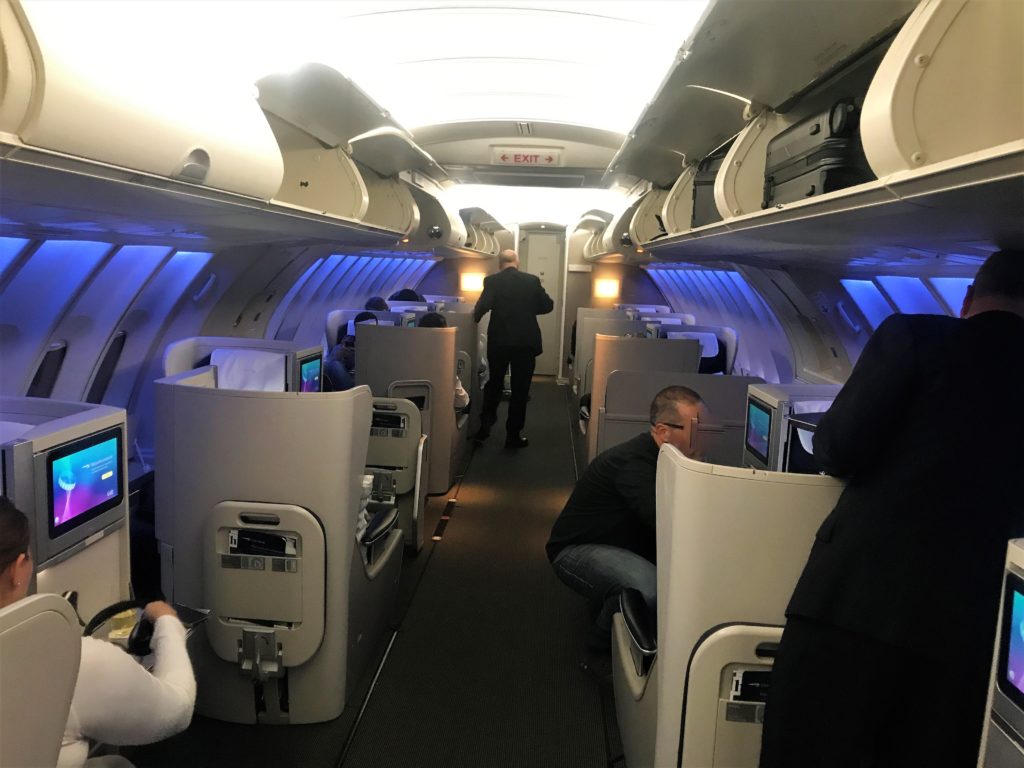 British Airways new Club World service food and bedding review