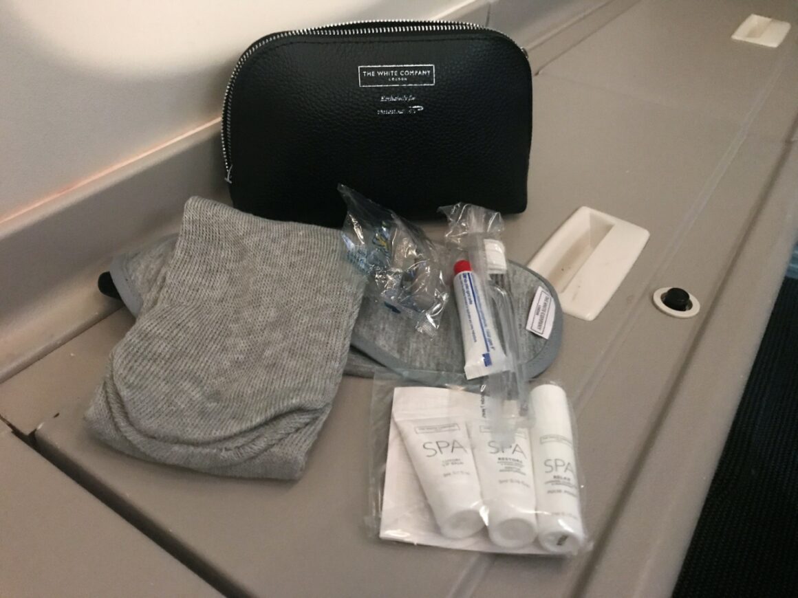 British Airways new Club World service food and bedding review