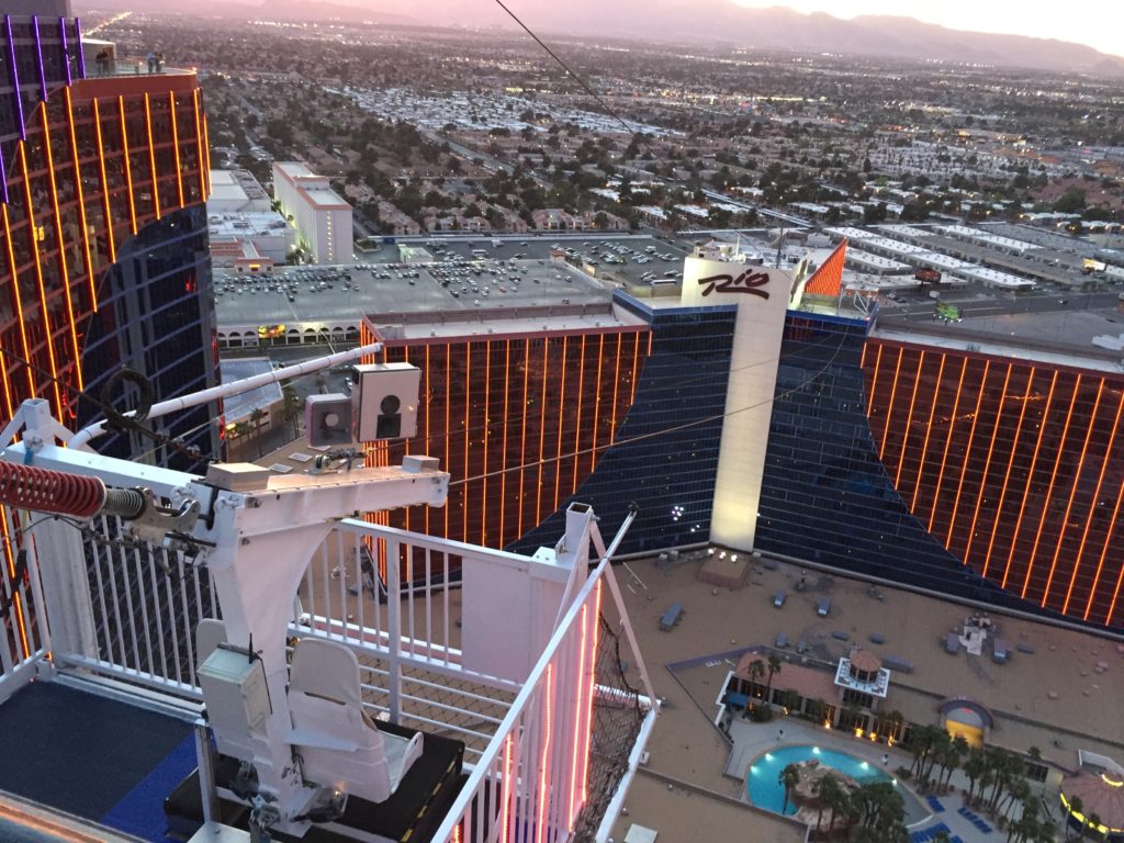 Rio Voodoo zip line 5 different things to do in Las Vegas