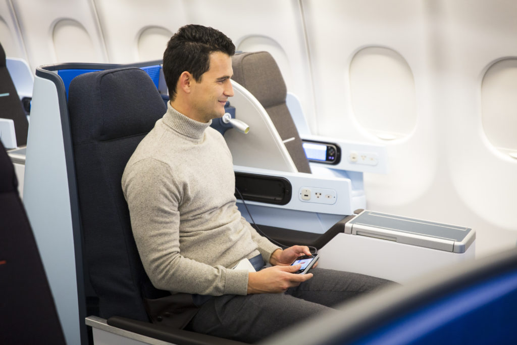 KLM A330 new business class seats