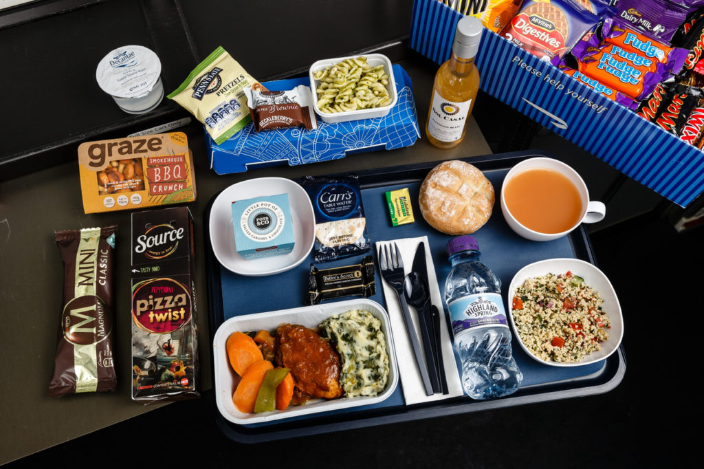 BA long haul economy meal changes food world traveller