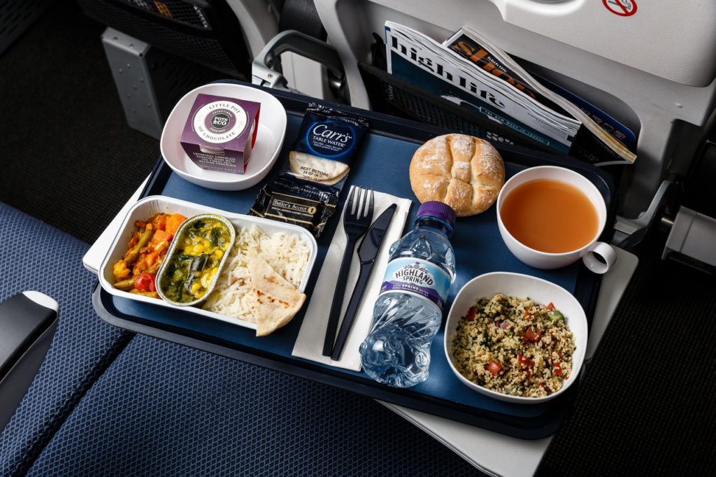 BA long haul economy meal changes food world traveller