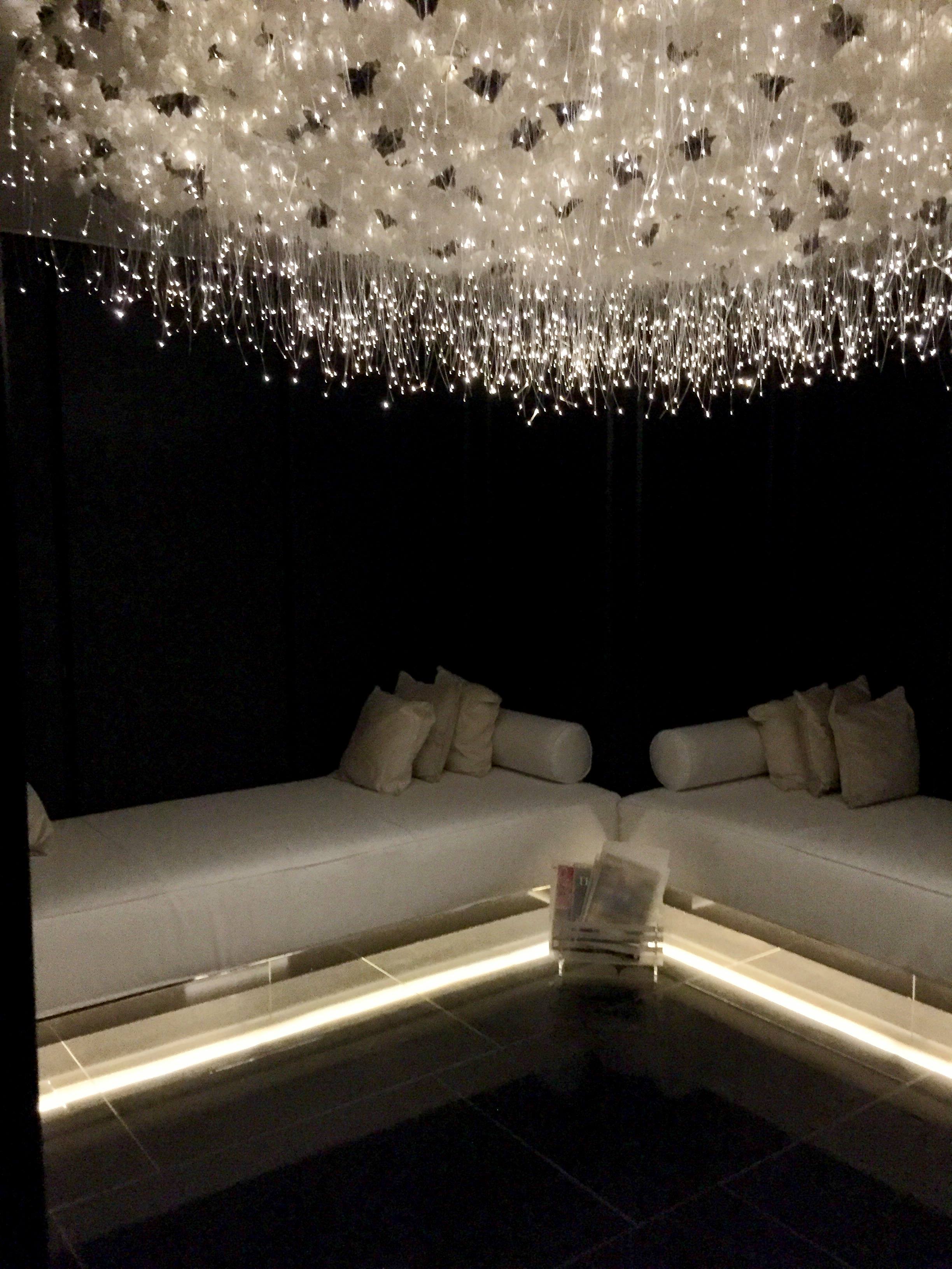 Corinthia Hotel London review ESPA spa lights