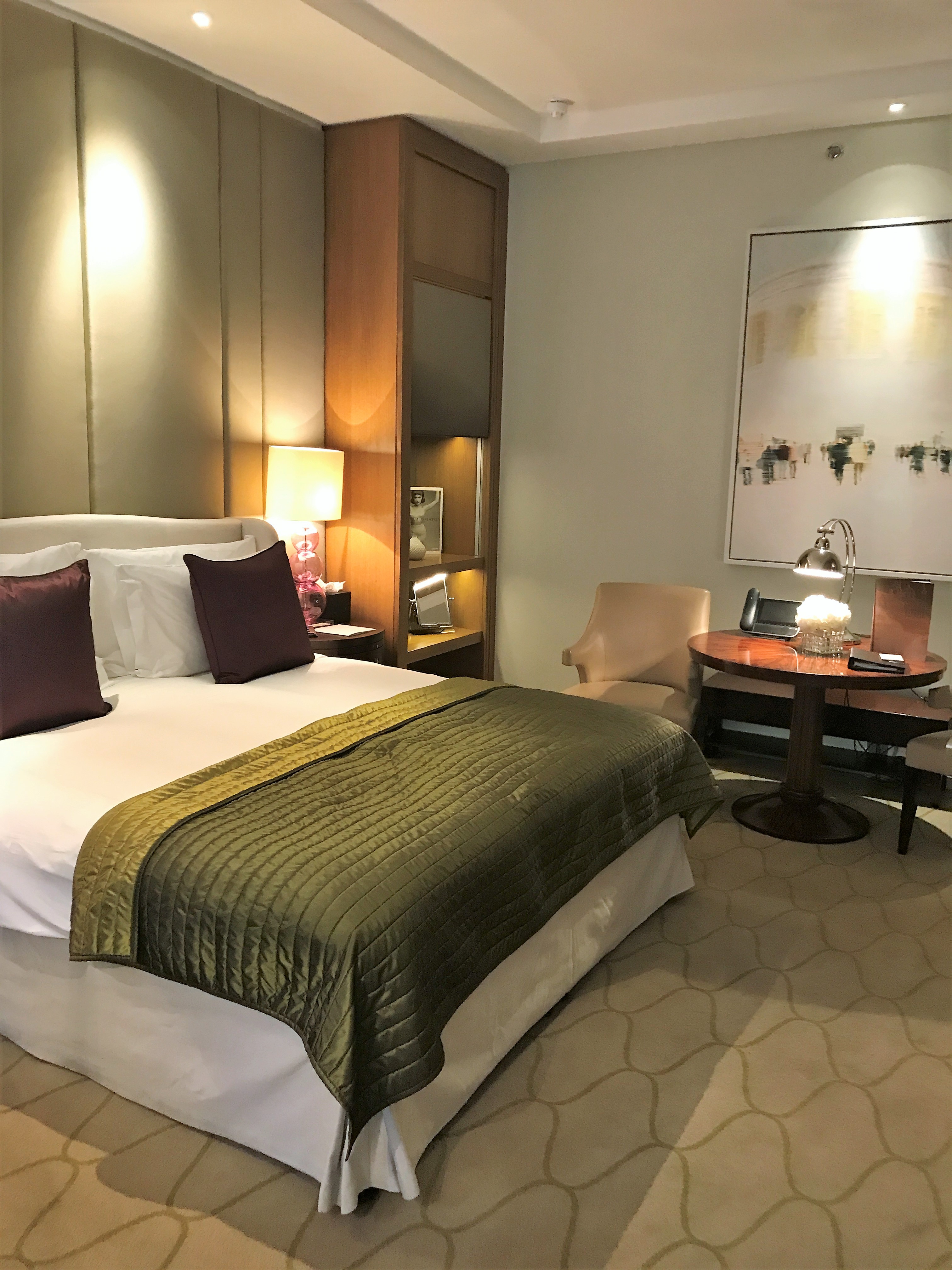 Corinthia Hotel London review bedroom