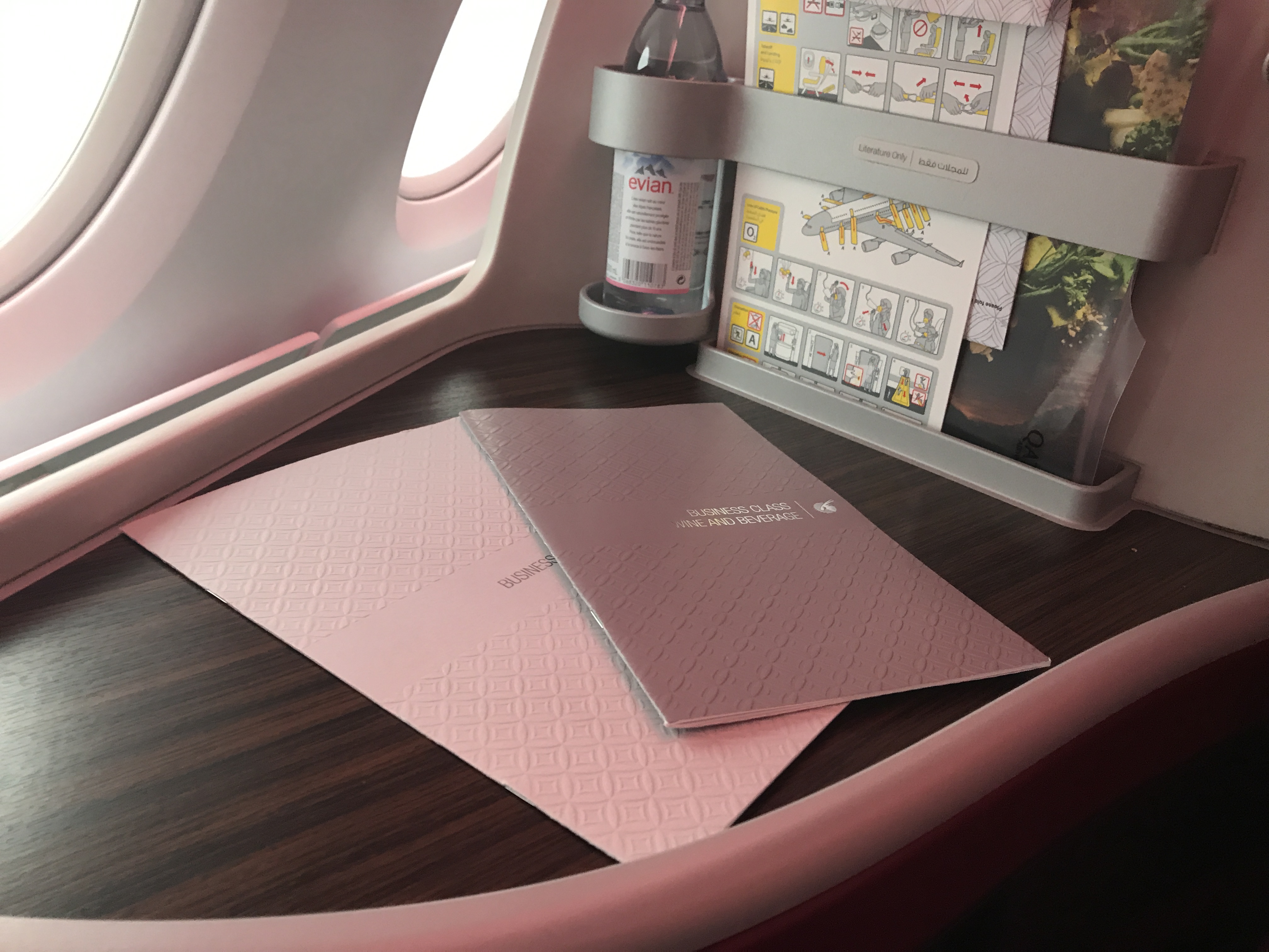 Qatar Airways A380 business class review