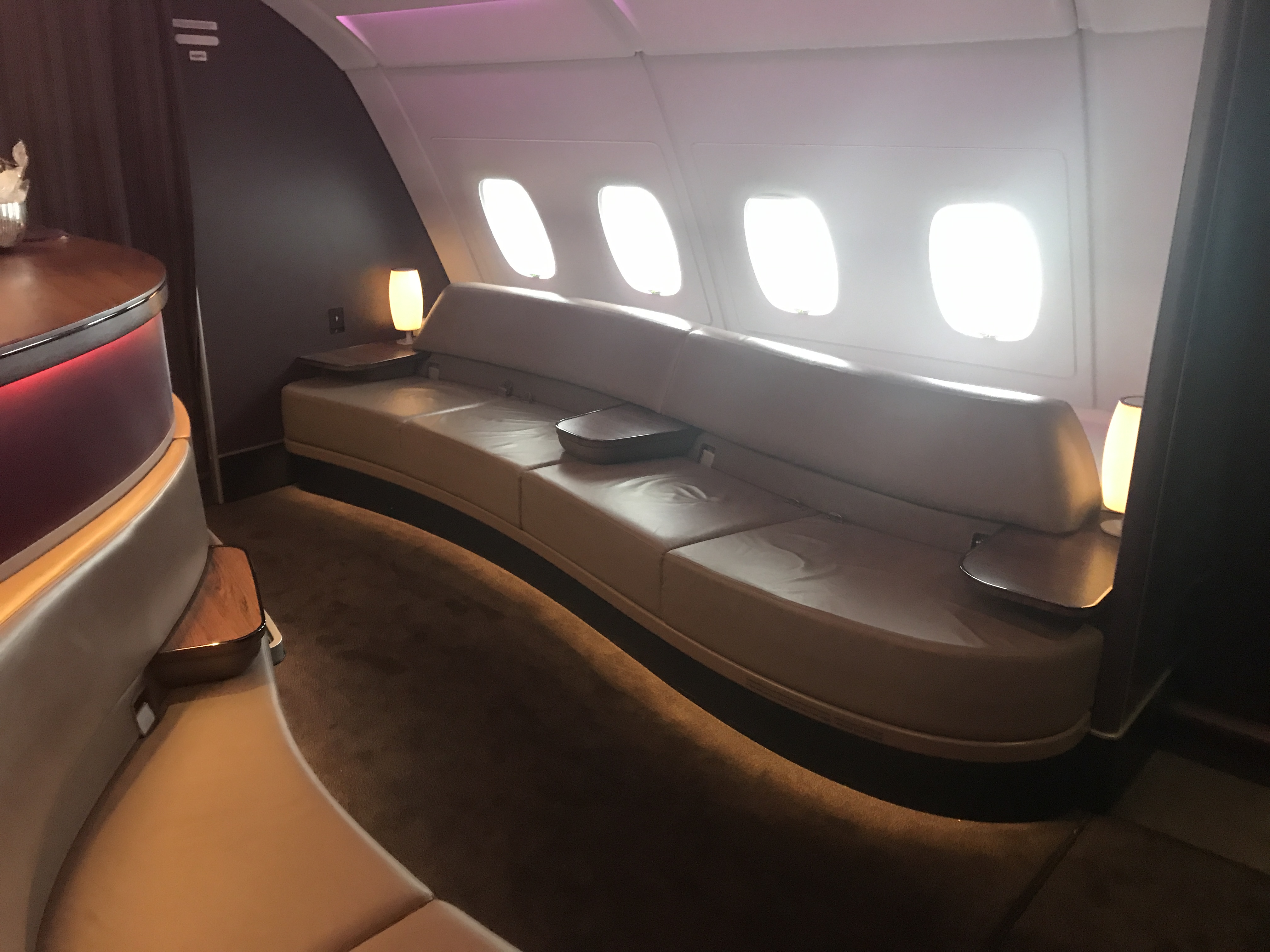 Qatar Airways A380 business class review