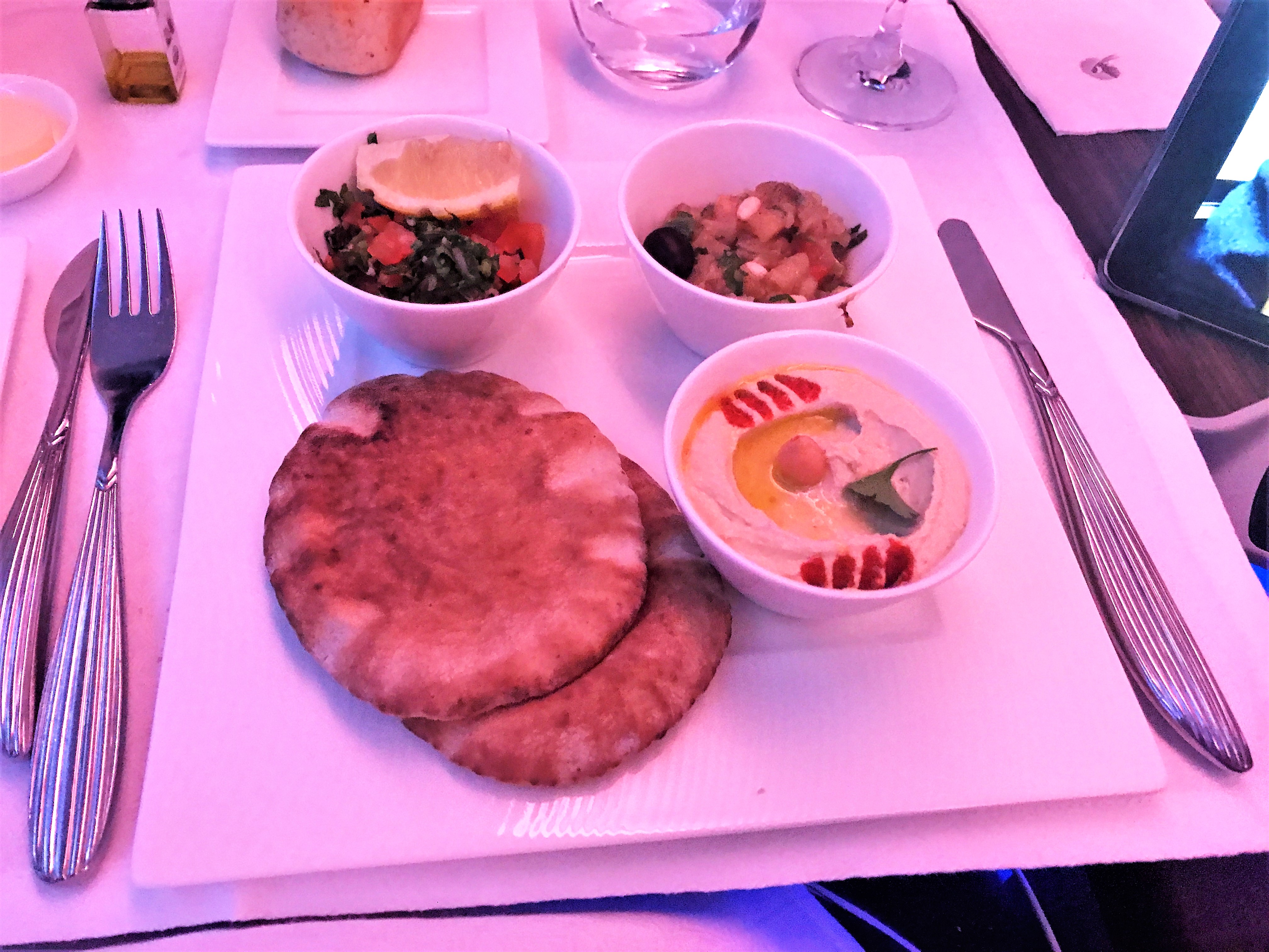 Qatar Airways A380 business class review