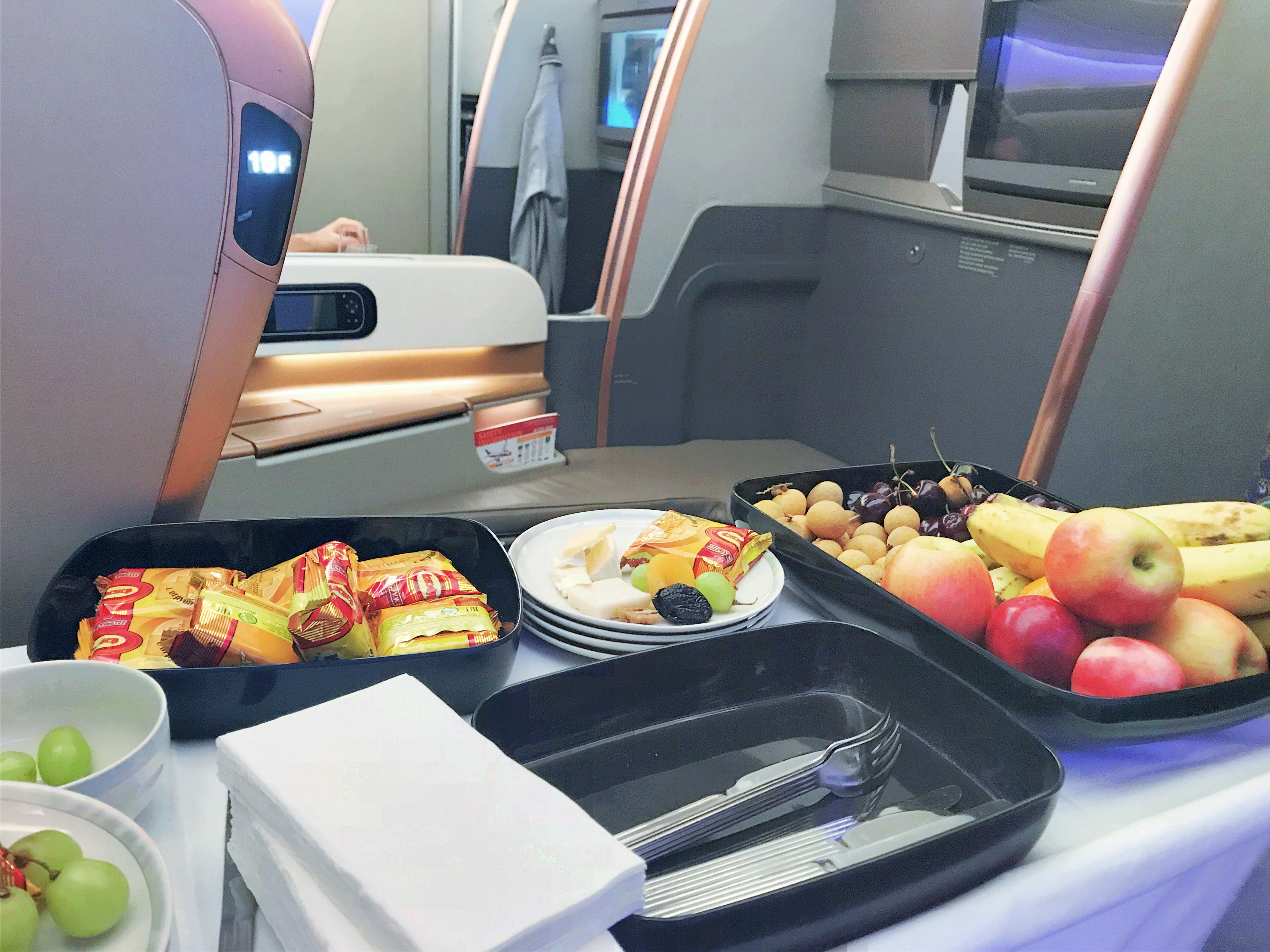 Singapore airlines A350 business class review stockholm