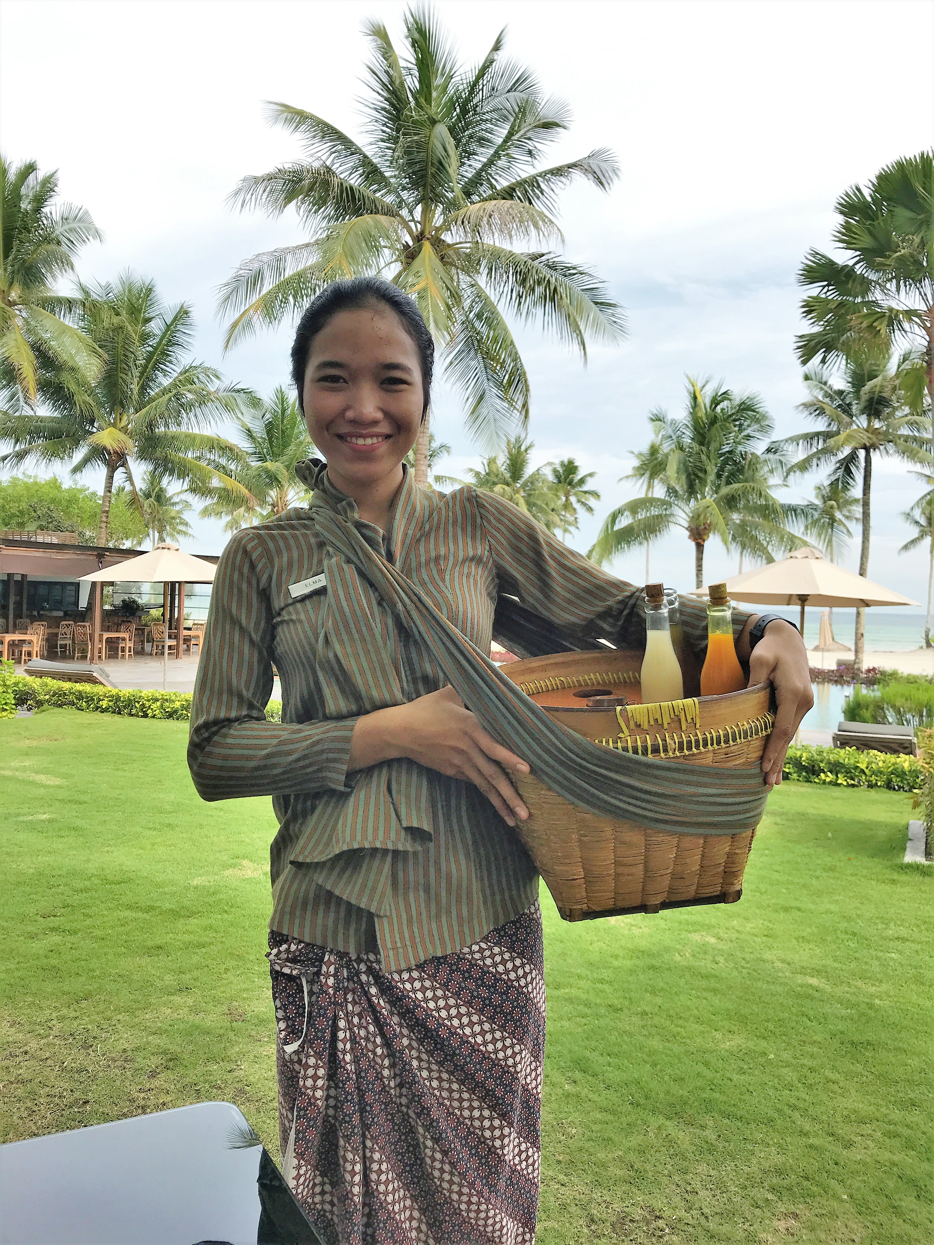 The Sanchaya Jamu lady