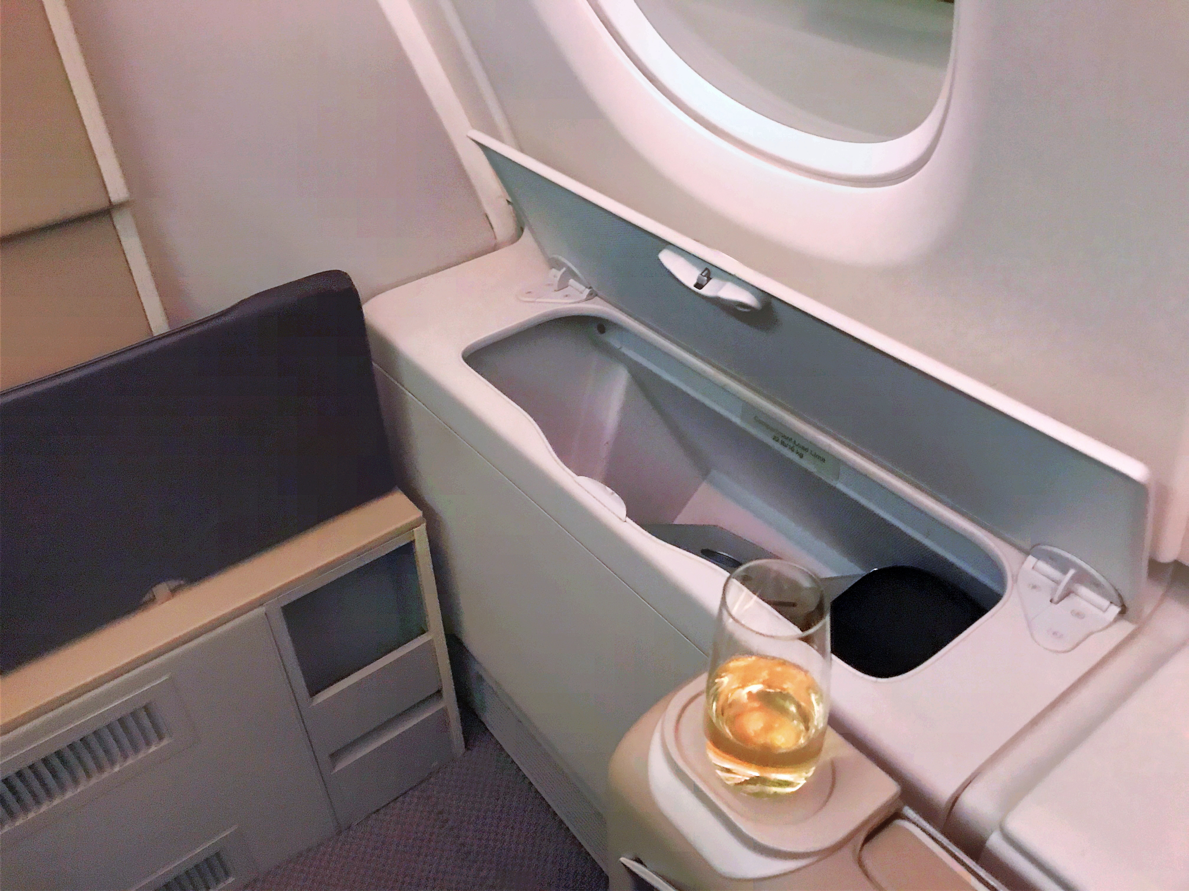 Singapore Airlines A380 business class review silverkris lounge