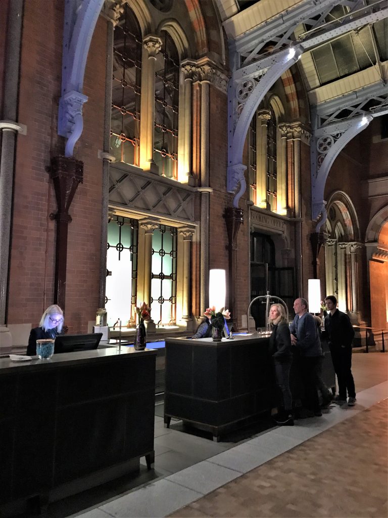 St Pancras Renaissance Hotel London check in