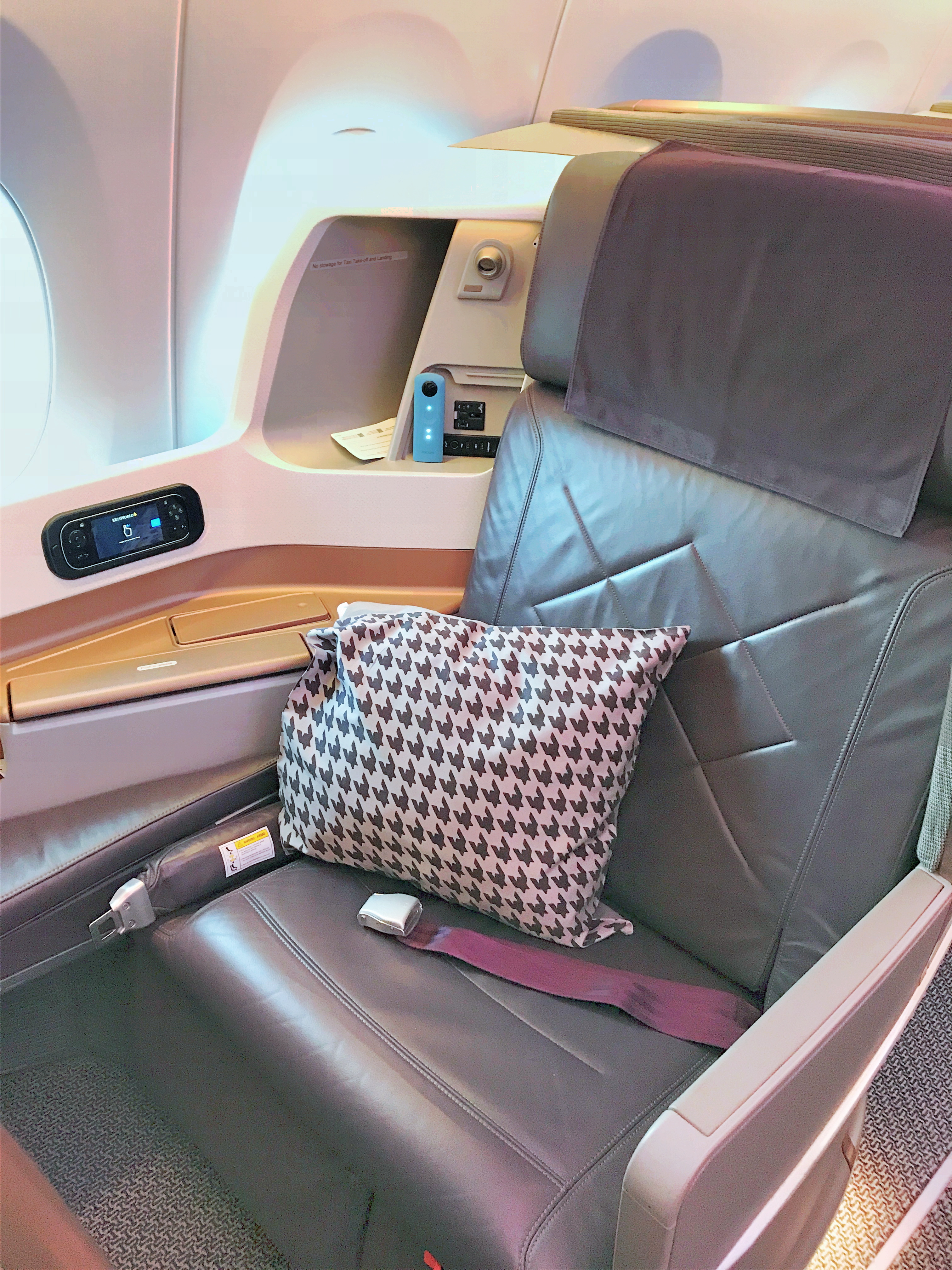 Singapore airlines A350 business class review stockholm