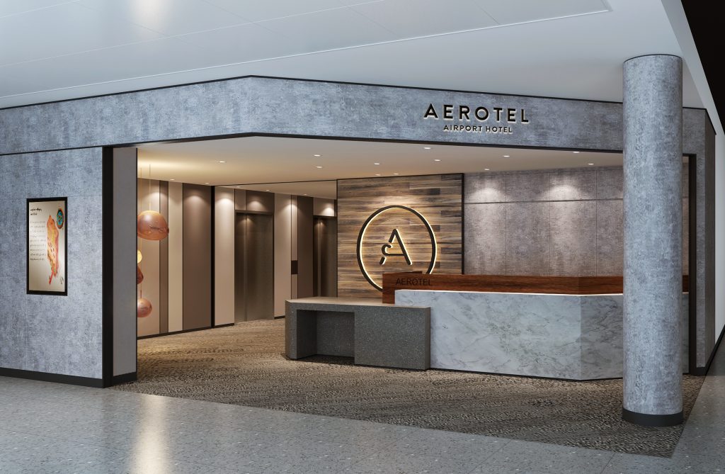 Aerotel Heathrow T2 Reception b