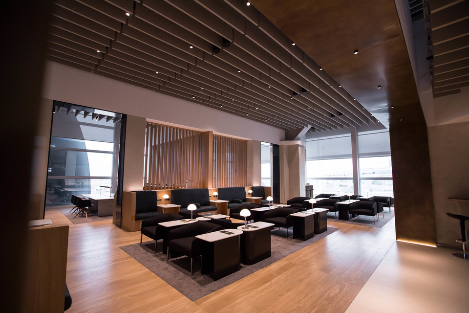 BA new Rome lounge seating