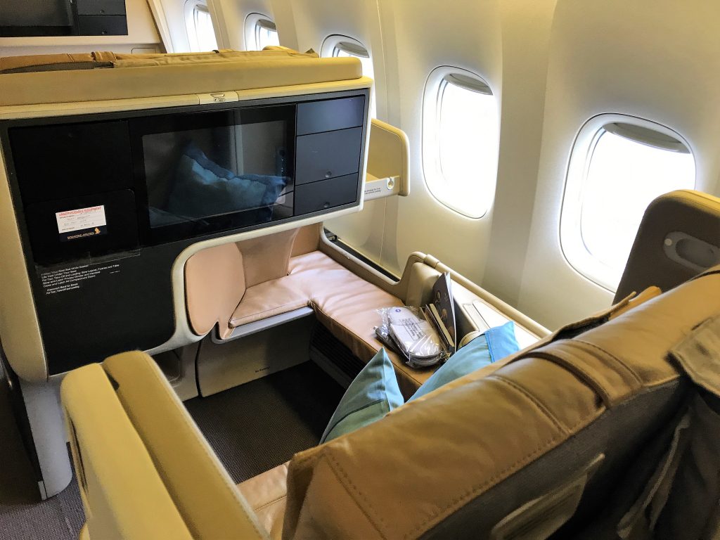 Singapore Airlines B777 business class review