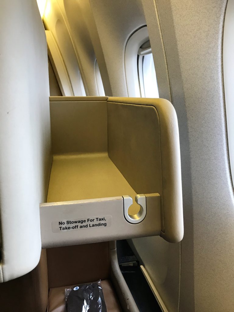 Singapore Airlines B777 business class review