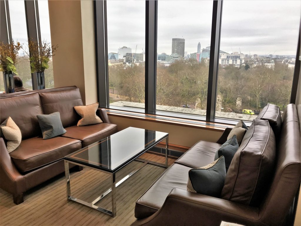 Intercontinental London Park Lane review lounge