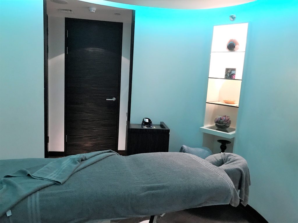 Intercontinental London Park Lane review spa room