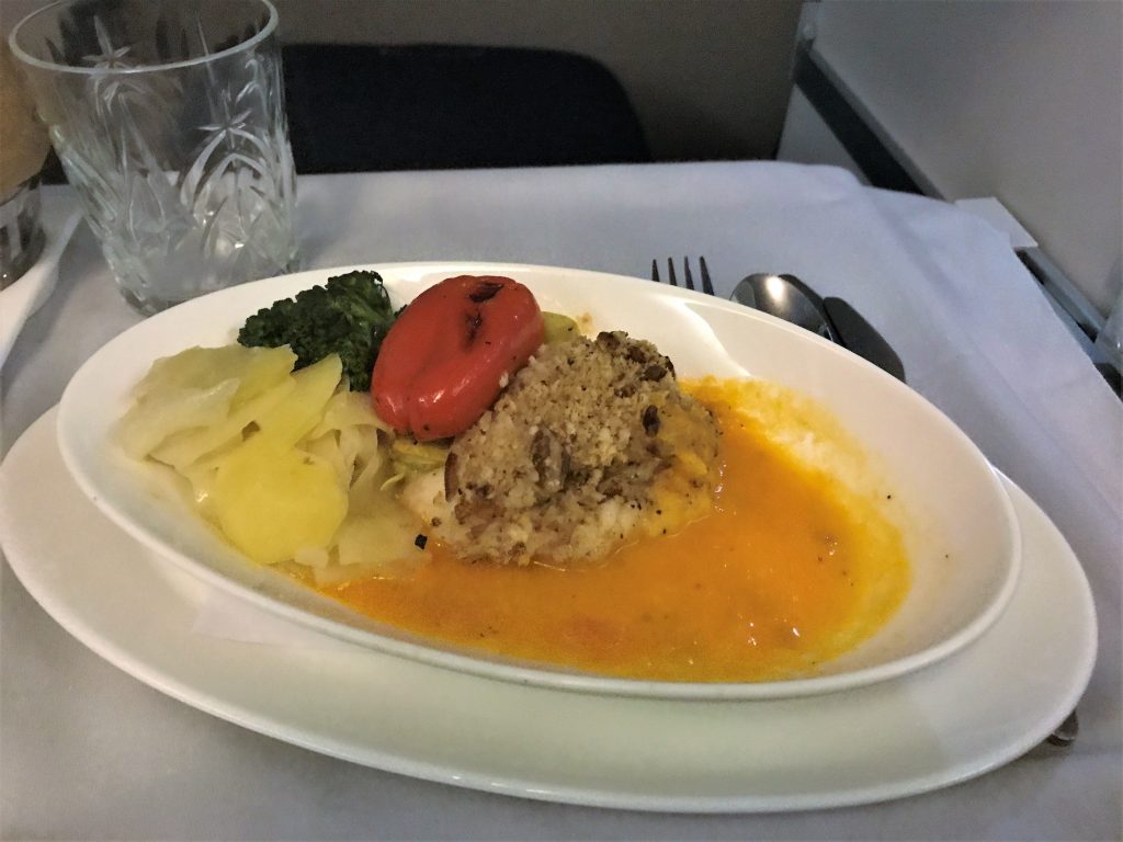 BA new club world food review fish main