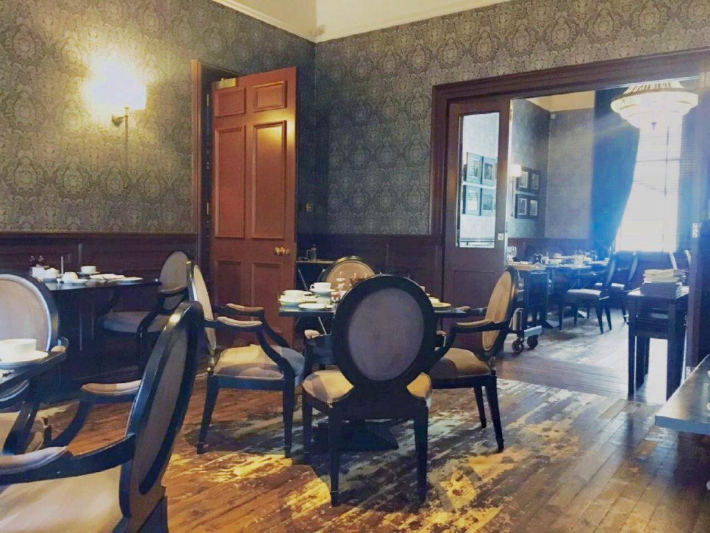 Hotel du Vin Glasgow breakfast room
