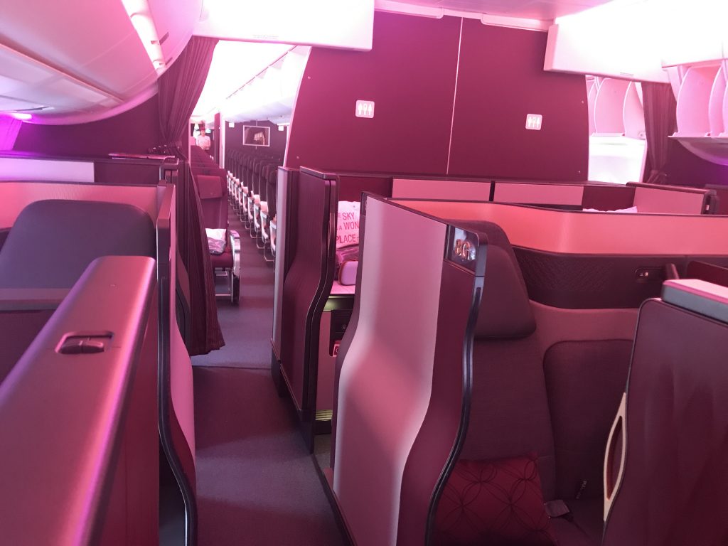 Qatar Airways QSuites A350-900 business class review