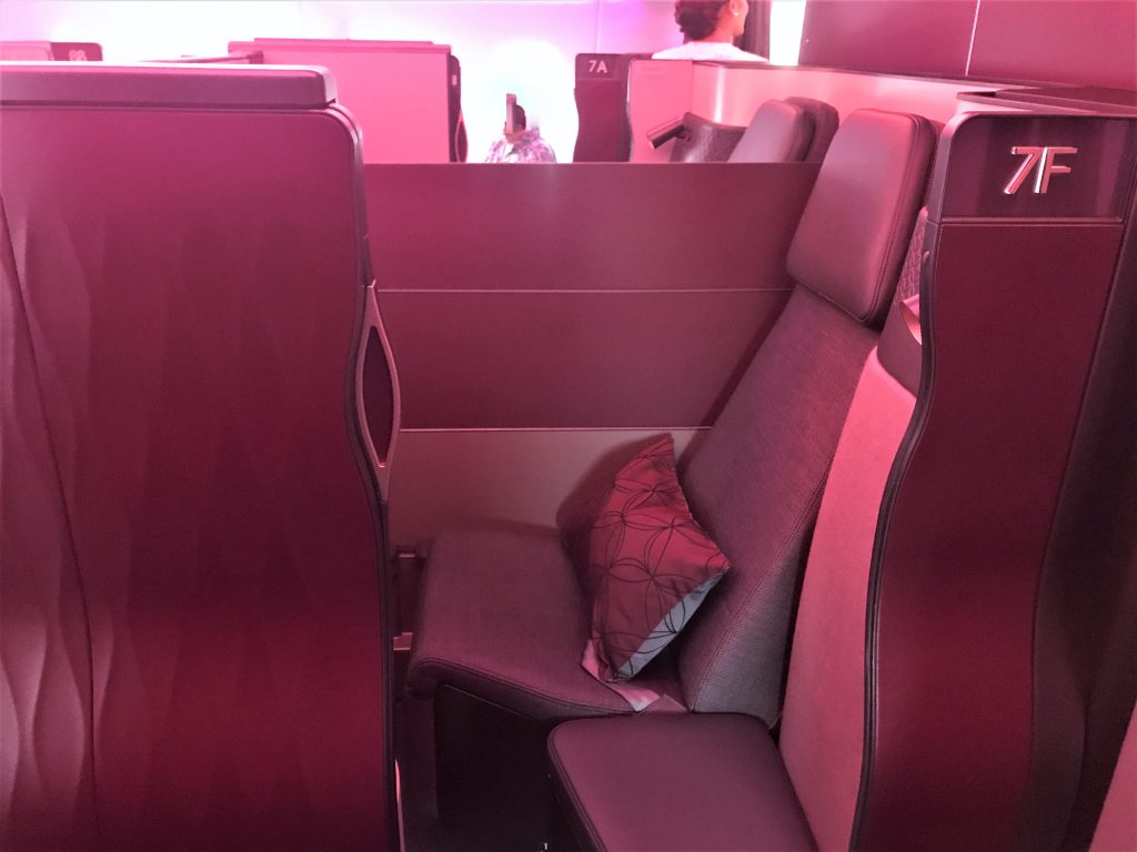 Qatar Airways QSuites A350-900 business class review