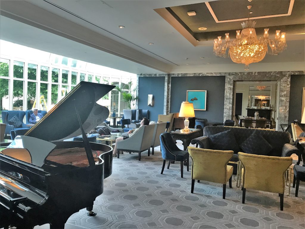 InterContinental Hotel Dublin review lobby lounge