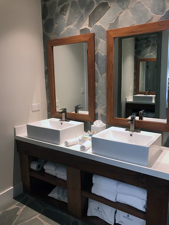 Serenity at Coconut Bay St Lucia hotel review bathroom
