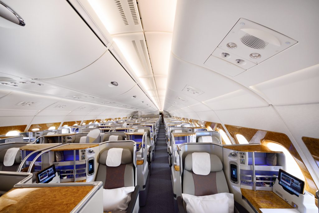 Emirates A380 Business Class