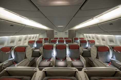 LATAM B777 business class