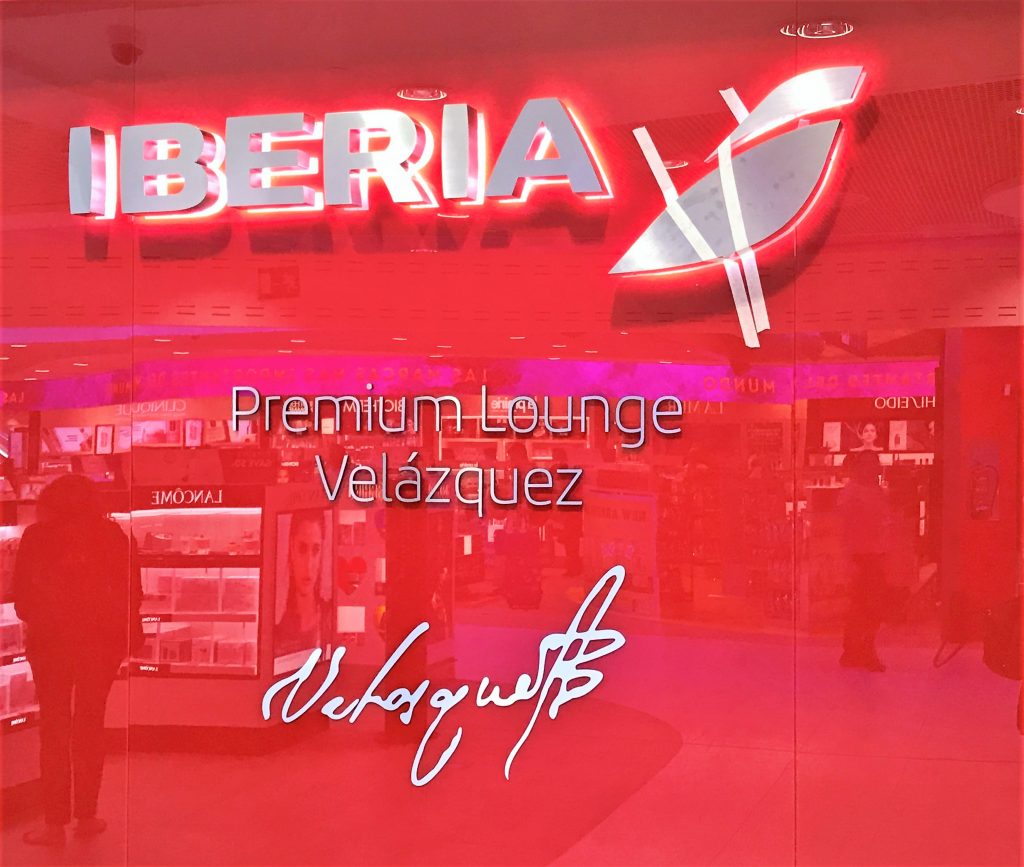 Iberia Madrid Velazquez lounge review