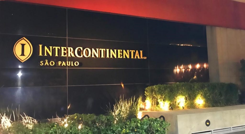 Intercontinental Hotel Sao Paolo Brazil review