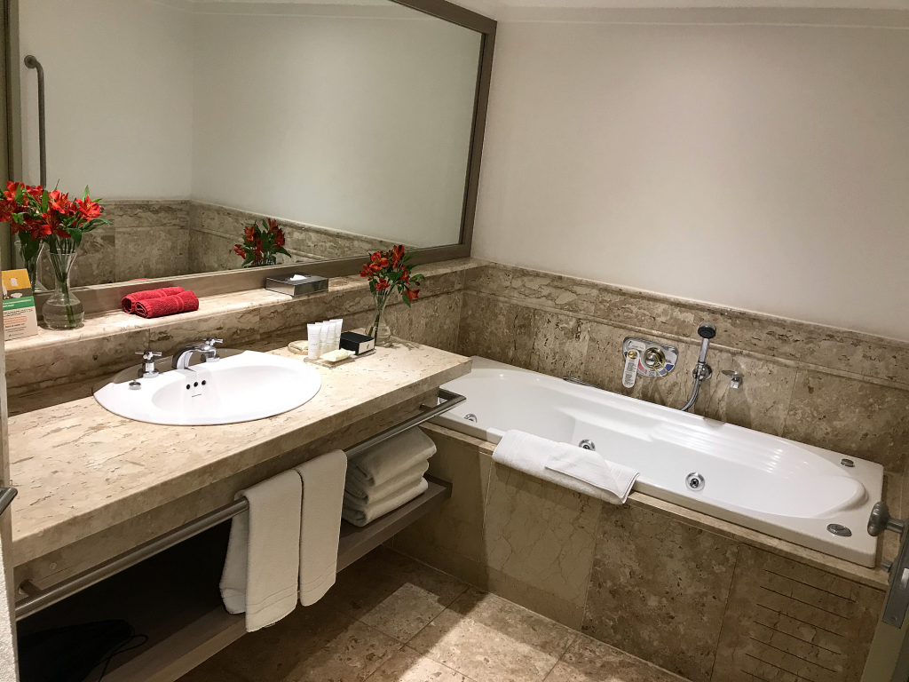 Intercontinental Hotel Sao Paolo Brazil review bathroom