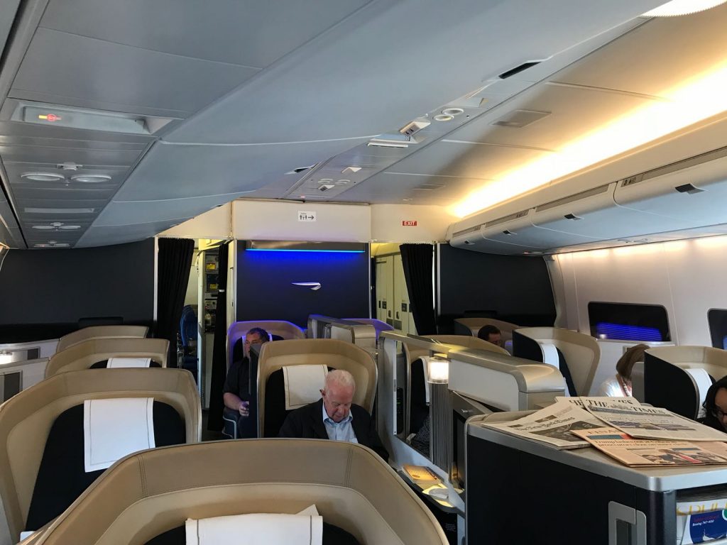 British Airways B747 First class review to New York