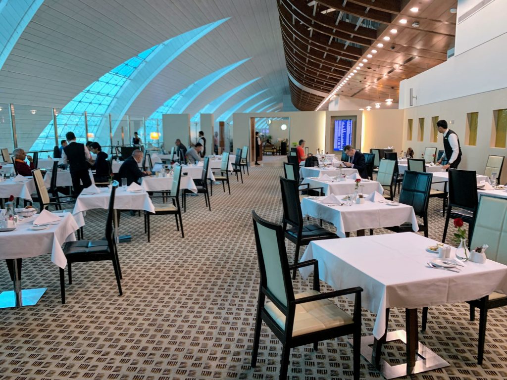 Main dining area