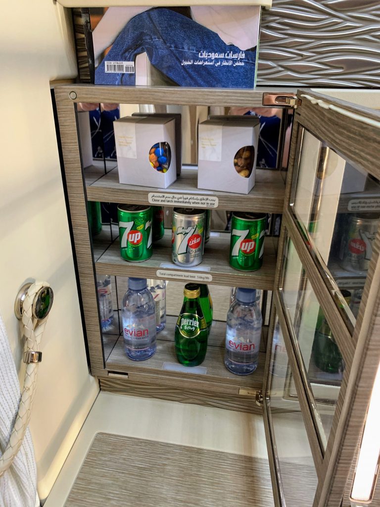 Emirates First class suite B777-300ER Mini Bar