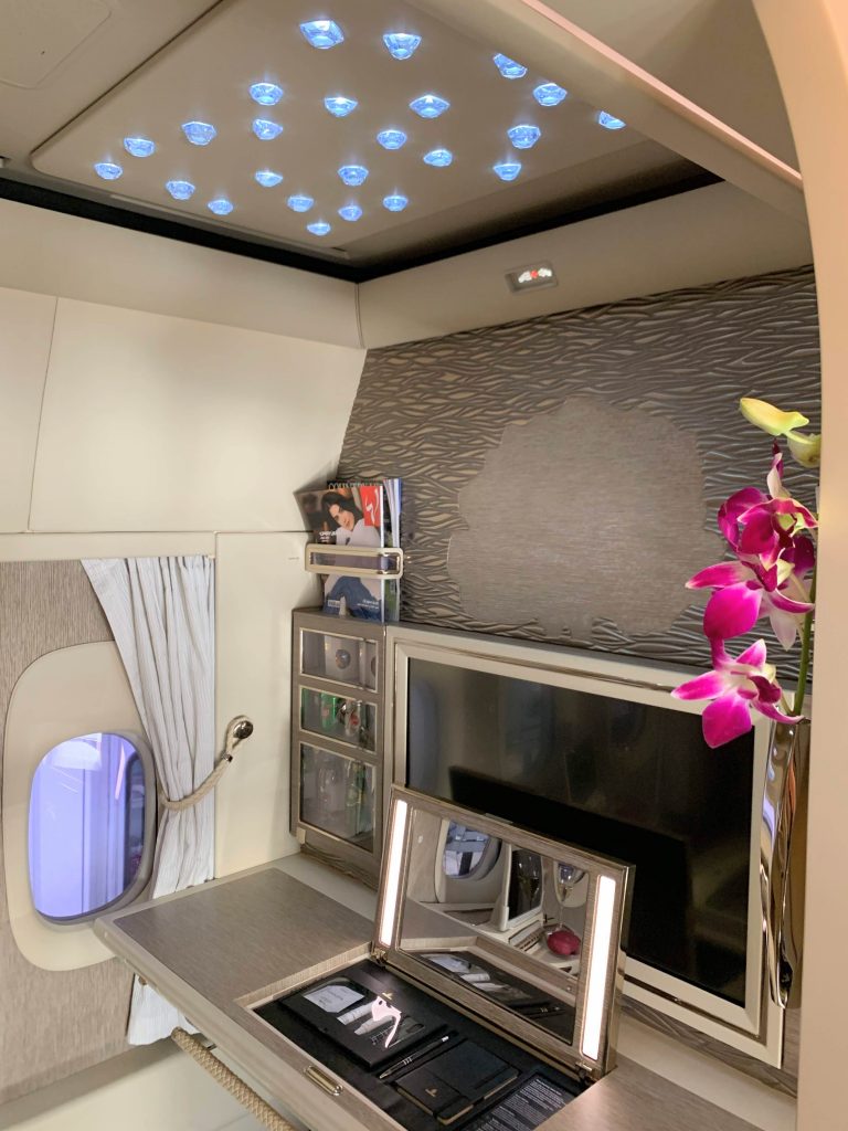 Emirates First class suite B777-300ER IFE Screen 