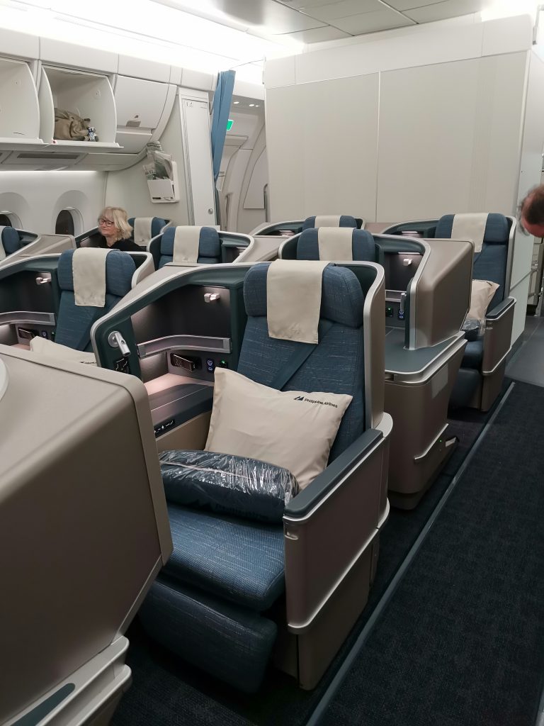 Philippine Airlines Airbus A350 Business Class Cabin