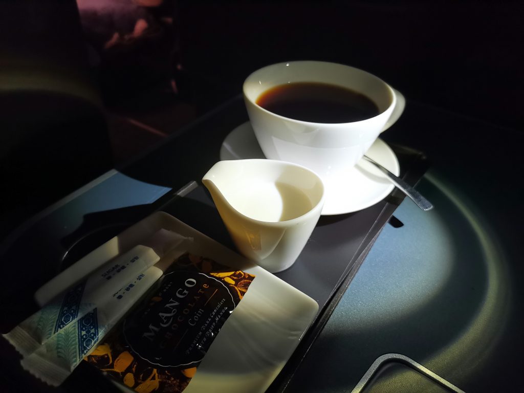 Philippine Airlines Airbus A350 Business Class Coffee 