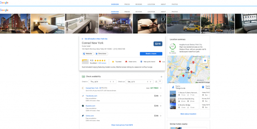 How to search for cheap hotels using Google hotels 