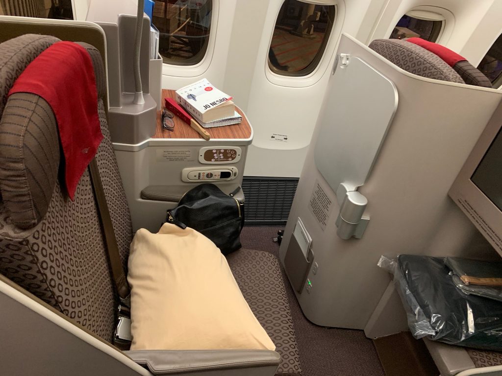 Garuda Business Class Seat