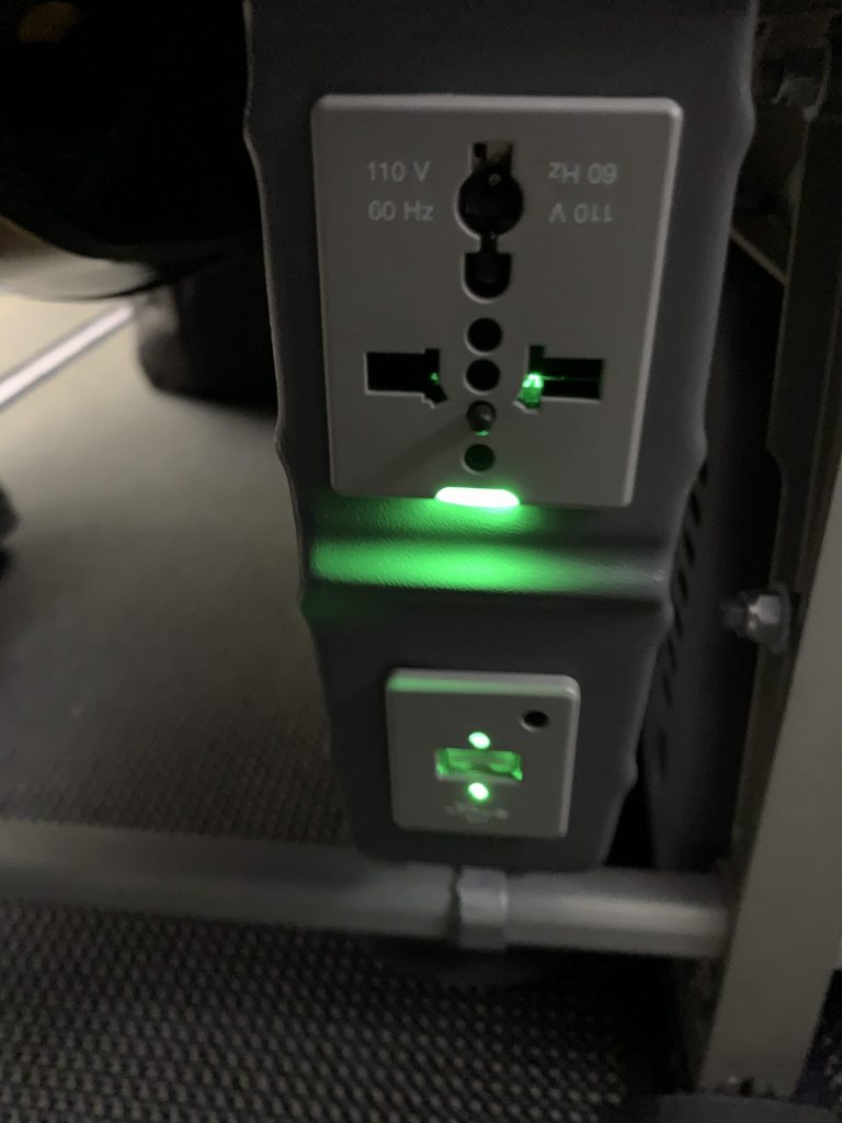 British Airways A320 Neo Club Europe Socket 