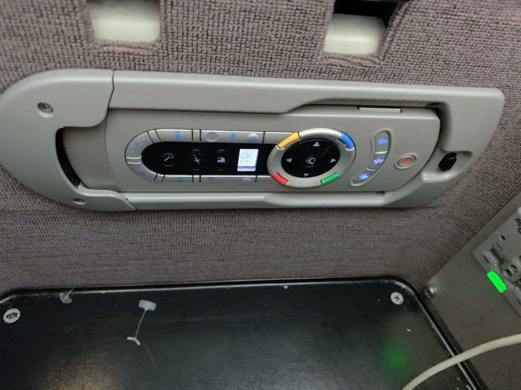 British Airways A380 new First Class remote control