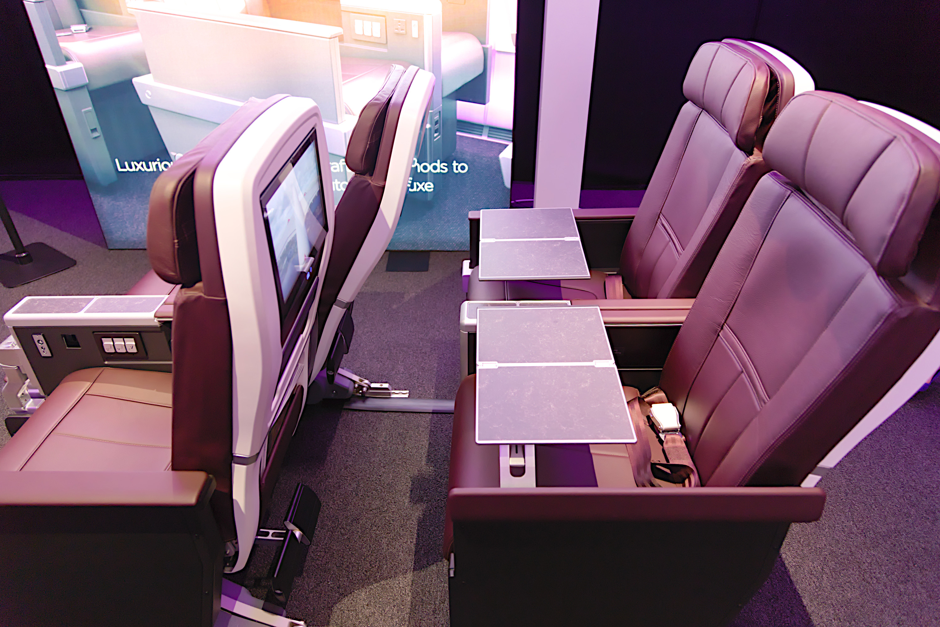 Virgin Atlantic unveil their new A350 Upper Class and Premium Economy