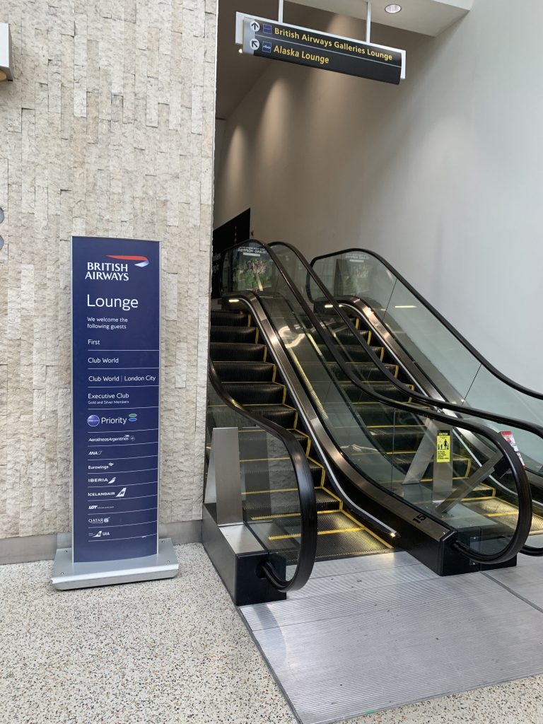 British Airways lounge JFK terminal 7 review 